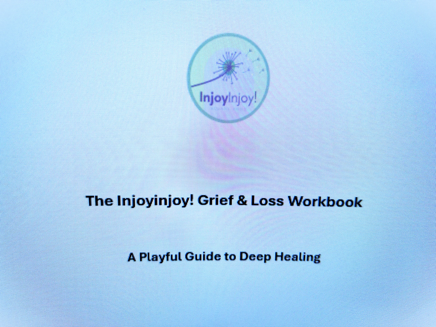 Good Grief workbook (email file only)